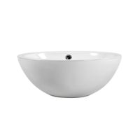 Раковина накладная для установки на столешницу AQUATEK AQ5354-MW 440*440*175, матовый белый — фото 7, Раковины накладные