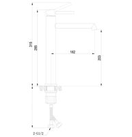 Товар: Смеситель для раковины Boch Mann Stella BM8600 Хром - фото 2 Смеситель для раковины Boch Mann Stella BM8600 Хром — фото 2, Смесители для раковины