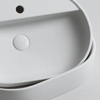 Раковина Ceramicanova Element 60 CN6035 Белая — фото 7, Раковины накладные