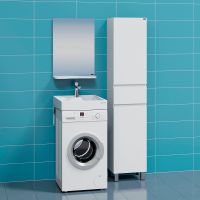 Раковина СанТа Юпитер мини 50 900133 на стиральную машину Белая — фото 4, Раковины на стиральную машину