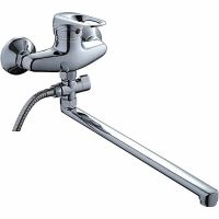 Смеситель для ванны Ledeme H56 2156L универсальный Хром — фото 1, Смеситель для ванны