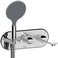 Смеситель для ванны Bossini Apice Z00557.030 Хром — фото 1, Смеситель для ванны