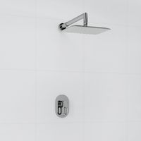 A12831 Встраиваемый комплект для душа с верхней душевой насадкой — фото 1, Встраиваемые душевые комплекты