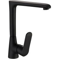 Смеситель для кухни Melodia della vita Heavy Metal MDV35615bk Черный — фото 1, Смесители для кухни