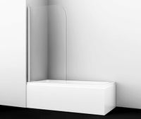 Leine 35P01-80 Стеклянная шторка на ванну — фото 3, Шторки для ванной распашные