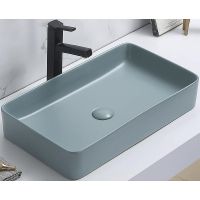 Раковина-чаша CeramaLux 60 78189MLG-6 Зеленая — фото 2, Раковины накладные