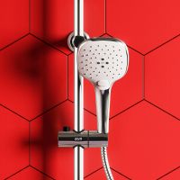 Душевая система Dorff Prime D0740000 Хром — фото 7, Душевые стойки