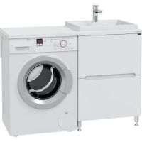 Товар: Раковина СанТа Юпитер 130 R 900136 на стиральную машину Белая - фото 6 Раковина СанТа Юпитер 130 R 900136 на стиральную машину Белая — фото 6, Раковины подвесные