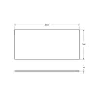 Столешница CEZARES CADRO-100-HPL-NRM — фото 2, Столешницы под раковину