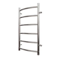 Водяной полотенцесушитель Point Афина PN04558 П6 500x800 с боковым подключением Хром — фото 4, Водяные полотенцесушители