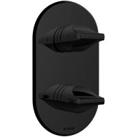 Смеситель для душа Bossini Apice Z00500.073 с термостатом Черный матовый — фото 1, Смеситель для душа