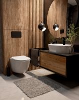 Товар: Унитаз AQUAme AQM2002PRO подвесной Белый глянец с сиденьем Микролифт - фото 9 Унитаз AQUAme AQM2002PRO подвесной Белый глянец с сиденьем Микролифт — фото 9, Унитазы