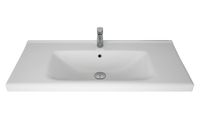 ГАРМОНИЯ, 100 см, мебельный умывальник, керамический — фото 2, Мини-раковины