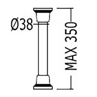 Товар: Патрубок для унитаза Devon&Devon Westminster/New Etoile/Rose IBACZWESOT Светлое золото - фото 2 Патрубок для унитаза Devon&Devon Westminster/New Etoile/Rose IBACZWESOT Светлое золото — фото 2, Слив и канализация