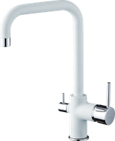 Rivelato Смеситель для кухни Tovel Г-обр. с краном питьевой воды D-35мм brina cromo арт. — фото 1, Смесители для кухни