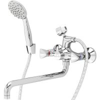 Смеситель для ванны Aringa Арно AR02024CH универсальный Хром — фото 1, Смеситель для ванны