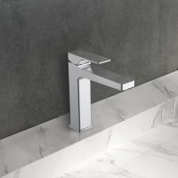 Смеситель для раковины Rose R10 R1001 Хром — фото 3, Смесители для раковины