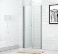 Душевая дверь CEZARES ECO-O-B-2-90-P-Cr — фото 1, Душевые двери в нишу