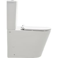 Товар: Унитаз компакт AQUAme AQM1001 без бачка с сиденьем Микролифт - фото 3 Унитаз компакт AQUAme AQM1001 без бачка с сиденьем Микролифт — фото 3, Унитазы