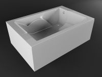 Акриловая ванна Vayer Coral 180x120 Гл000006812 без гидромассажа — фото 7, Акриловые ванны