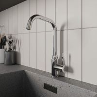 Товар: Смеситель для кухни Milardo Meal M01SBL0M05 Хром - фото 8 Смеситель для кухни Milardo Meal M01SBL0M05 Хром — фото 8, Смесители для кухни