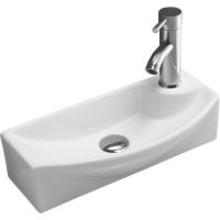 Товар: Раковина-чаша CeramaLux 46 7946L Белая - фото 2 Раковина-чаша CeramaLux 46 7946L Белая — фото 2, Раковины