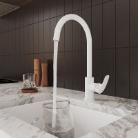 Товар: Смеситель для кухни Milardo Rora RORWTFJM05 Белый матовый - фото 4 Смеситель для кухни Milardo Rora RORWTFJM05 Белый матовый — фото 4, Смесители для кухни