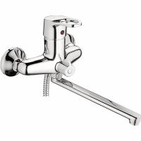 Смеситель для ванны Ledeme H50 2250L универсальный Хром — фото 1, Смеситель для ванны