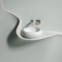 Раковина-чаша Ceramicanova Element 36 CN6050 Белая глянцевая — фото 9, Раковины