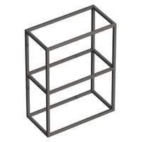 Товар: Металлическая двухъярусная сварная подвесная полка CEZARES CADRO-60/30/80-2C-SO-MET-ST - фото 2 Металлическая двухъярусная сварная подвесная полка CEZARES CADRO-60/30/80-2C-SO-MET-ST — фото 2, Комплектующие для мебели в ванной