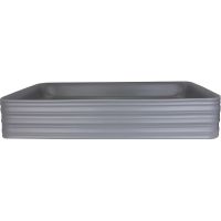 Раковина-чаша Bronze de Luxe Trend 66 1363-MG Серая — фото 4, Раковины накладные