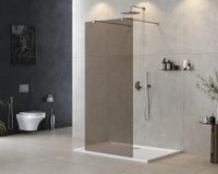 Душевая перегородка CEZARES LIBERTA-L-2-90-120-BR-Cr — фото 1, Душевые перегородки