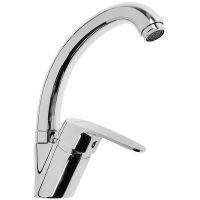 Смеситель для кухни Haiba HB1216 Хром — фото 1, Смесители для кухни