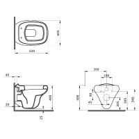Товар: Унитаз Ambassador Diamond 123T20901R-122T20901 подвесной Розовый матовый с сиденьем Микролифт - фото 3 Унитаз Ambassador Diamond 123T20901R-122T20901 подвесной Розовый матовый с сиденьем Микролифт — фото 3, Подвесные унитазы