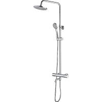 Душевая система Accoona H305 A83305 с термостатом Хром — фото 1, Душевые стойки