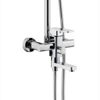 Душевая система Haiba Хром арт-HB2402 — фото 4, Душевые стойки