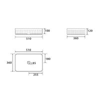 Раковина-чаша Point Деметра 50 PN43122 Белая — фото 3, Раковины