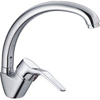 Смеситель для кухни Haiba HB4163 Хром — фото 1, Смесители для кухни