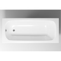 Стальная ванна Iberica Blanca Aranda 170x75 IB-AL-170-75-39-HG без гидромассажа — фото 2, Ванны