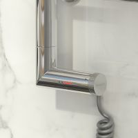 Электрический полотенцесушитель Сунержа Элегия 2.0 1200x400 L 00-5218-1240 Хром — фото 7, Электрические полотенцесушители