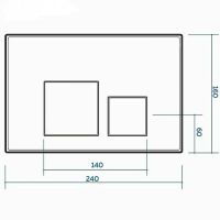 Комплект унитаза с инсталляцией Maretti Elena EA73KA01552 с сиденьем Микролифт и клавишей смыва Хром — фото 2, Комплекты унитаз + инсталляция