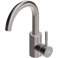 Смеситель для раковины Dorff Logic D3002101SS Нержавеющая сталь — фото 1, Смесители для раковины