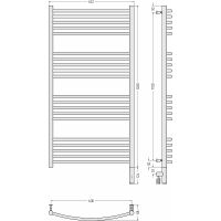 Товар: Электрический полотенцесушитель Сунержа Богема 3.0 выгнутая 1200x600 R 30-5803-1260 Белый матовый - фото 2 Электрический полотенцесушитель Сунержа Богема 3.0 выгнутая 1200x600 R 30-5803-1260 Белый матовый — фото 2, Электрические полотенцесушители