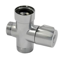 Дивертор для смесителя мех. 3/4-1/2-3/4,арт.EDV1CER — фото 1, Комплектующие для душевого оборудования