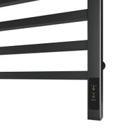 Товар: Полотенцесушитель электрический Point Вега PN71850GB П12 500x1000, диммер справа, графит блеск - фото 4 Полотенцесушитель электрический Point Вега PN71850GB П12 500x1000, диммер справа, графит блеск — фото 4, Электрические полотенцесушители