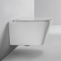 Товар: Унитаз Bond F04-10 подвесной Белый с сиденьем Микролифт - фото 5 Унитаз Bond F04-10 подвесной Белый с сиденьем Микролифт — фото 5, Подвесные унитазы