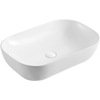 Раковина-чаша Azario 61 AZ-2143P Белая глянцевая — фото 1, Раковины накладные