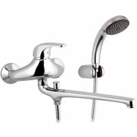 Смеситель для ванны Remer Project P49 универсальный Хром — фото 1, Смеситель для ванны