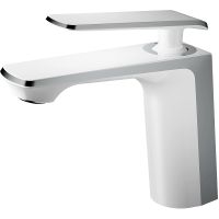 Товар: Смеситель для раковины Haiba HB10548-8 Белый Хром - фото 1 Смеситель для раковины Haiba HB10548-8 Белый Хром — фото 1, Смесители для раковины