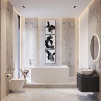 Акриловая ванна Corpa Nera Santi 160x75 CN05057WH без гидромассажа — фото 6, Акриловые ванны